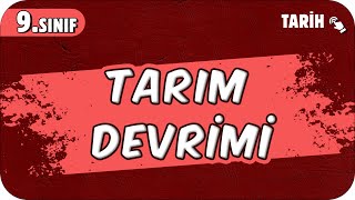 Tarım Devrimi  9Sınıf Tarih 2025 [upl. by Aubin]