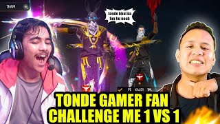 Tonde gamer vs Laka Gamer😱 tonde gamer fan challenge me 1 vs 1😬 Garena free fire [upl. by Adnalay]