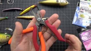 Texas Tackle vs Mustad KVD split ring pliers [upl. by Kcyrred]