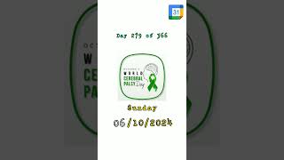 World Cerebral Palsy Day sunday 06 Oct 2024 [upl. by Hamfurd217]