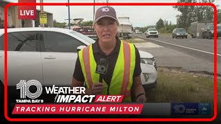 Pinellas County evacuations preparations underway ahead of Hurricane Milton [upl. by Anamuj]