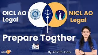 Prepare for NICL and OICL AO Exams Together  By Amrita Mam [upl. by Ahsieka393]