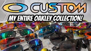 My Entire Oakley Collection For 2023 Oakley Sub Zero Oakley Encoder And More All Custom [upl. by Akiem]