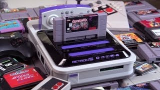 Hyperkin Retron 5 Console  Review [upl. by Rhine356]