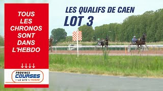 Qualifications Lot 03  Caen 03 10 2023 [upl. by Ahsenot163]