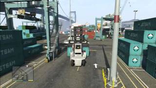 GTA V Missions 28 Scouting The Port Trevor [upl. by Enovaj153]