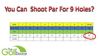 What Will It Take For You To Shoot Par For 9 Holes [upl. by Ebner]