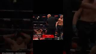 MMA Matt Mitrione Boxing Knockdown shorts boxing bellator mma triller fights alexanderflores [upl. by Oetomit]