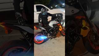 MT09 Exhaust 🔥 Sounds motorcycle shorts bikelife [upl. by Claire562]