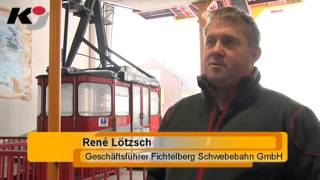 Fichtelberg Schwebebahn wird drahtlos [upl. by Htezzil160]