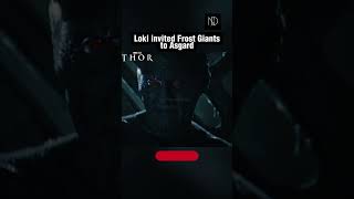 Loki invited Frost Giants to Asgard invitation asgard giant loki [upl. by Aerdnu]