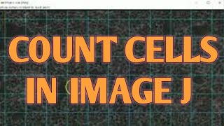 Counting cells in Image J I Shortcut method of counting cells using image J I xgene and proteinx [upl. by Hsac]