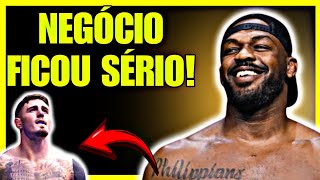 JON JONES FAZ POSTAGENS LEVANDO A ENTENDER QUE VAI ACEITAR LUTA CONTRA TOM ASPINALL NO UFC [upl. by Rickey640]