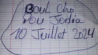 BOUL CHO POU JODIA 10 juillet 2024nou fwape yo nan 2 lo maryajBoul saint mois Juillet [upl. by Willumsen672]