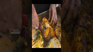 Chicken Chargha of Hussainabd Food Street  Lahori Chargha [upl. by Elehcin]