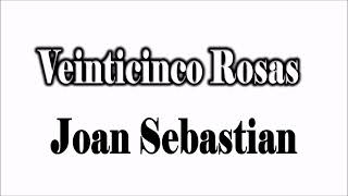 veinticinco rosas  Joan Sebastian  karaoke [upl. by Neeroc753]