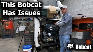 Bobcat T300 Hydrostatic Pump Failure New Pump Did not Fix It [upl. by Aicilav742]