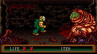 Splatterhouse 2 Longplay Sega Genesis QHD [upl. by Rehportsirhc]