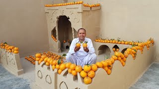 300 ORANGE JUICE Prepared By Mubashir Saddique  ORANGE JUICE RECIPE  Village Food Secrets [upl. by Asilem434]