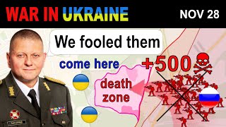 28 Nov Russian Forces GET DECIMATED IN A DEATH ZONE 500 LOSSES IN 1 DAY War in Ukraine Explained [upl. by Gardol]