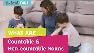 What are countable and noncountable nouns  Oxford Owl [upl. by Ringo]