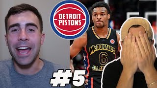 Reacting to My Way Too Early 2024 NBA Mock Draft [upl. by Fadiman710]