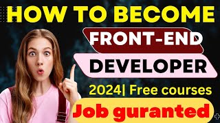 How To Become Frontend developer 2024  Roadmap of frontend courses ApnaCollegeOfficial [upl. by Terrill138]