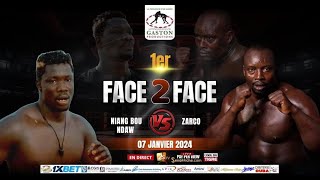 🔴SUIVEZ EN DIRECT FACE2FACE NIANG BOU NDAW VS ZARCOGASTON PRODUCTION DU 04012024 [upl. by Nnylyar735]