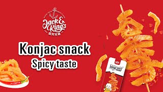 Trending Asian Snack Konjac Snack in Spicy Flavor from Jack amp Kings Box [upl. by Julius]