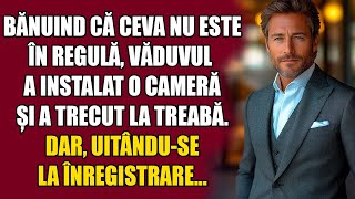 Bănuind că ceva nu este în regulă văduvul a instalat o cameră și a trecut la treabă Daruitânduse [upl. by Aiela566]