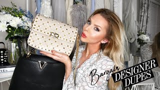 HAUL amp TRY ON  Designer Dupes amp Spring Trends 2018 [upl. by Aenehs]