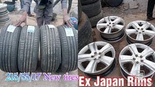 Mounting Brand 2155517 New tires vs Ex Japan Rims🧨💥🔥 [upl. by Iretak]