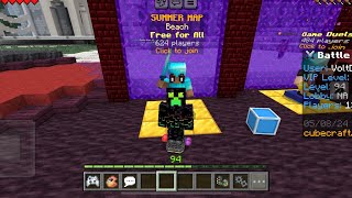 Cubecraft ffa gameplay [upl. by Alilak]