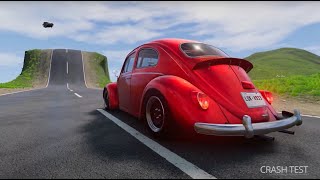 MOBIL VS CLIFF DROPS 2  BeamNG Drive 033 [upl. by Olrak]