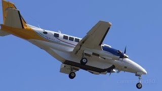 Air Turks and Caicos Beechcraft C99 visiting Nassau Bahamas [upl. by Caty]