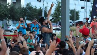 Andy Mineo quotSuperhumanquot II Live in Houston Texas  Boomin In Discovery Green  AndyMineo Ngen [upl. by Urbana]