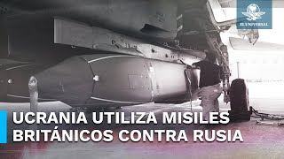 Ucrania ataca territorio ruso con misiles británicos Storm Shadow por primera vez [upl. by Merri]