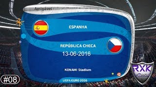 ESPANHA VS REPUBLICA CHECA EURO 2016 [upl. by Ellynad247]