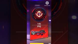 INDIA TOP 1 P90 PLAYER GAMEPLAY  TOP1 P90 GUN TITLE  ACE KILL WITH P90 GUN  csrankpush [upl. by Eidob]