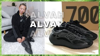 Cozy Fits YEEZY 700 V3 ALVAH Review  Farfetch Pickups [upl. by Inamik]