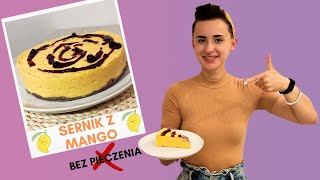 Sernik z Mango  BEZ PIECZENIA Sprawdź ten przepis [upl. by Yesmar988]