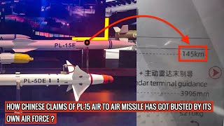 Chinese PL15 Air To Air missile exposed [upl. by Sylado]