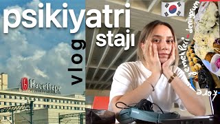 Psikiyatri Stajı VLOG  Staj Günlükleri 10 vlog [upl. by Attolrahc]