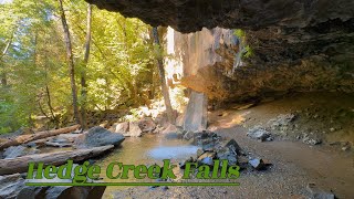 Hedge Creek FallsRelaxing Travel Vlog Natures Creations [upl. by Lezti546]