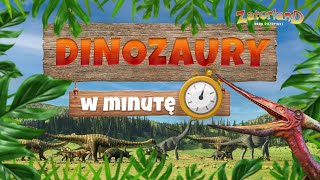 Pteranodon – prehistoryczny lotnik Zatorland przedstawia Dinozaury w minutę🤩 [upl. by Kisor]