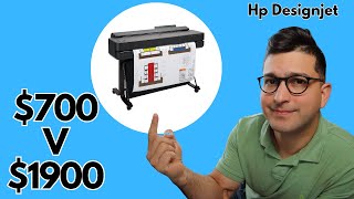 Hp DesignJet T210 T630 T650  700 Vs 1900 [upl. by Iramat]