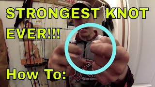 How to The BEST and STRONGEST Fluorocarbon Knot ever [upl. by Dnilasor]