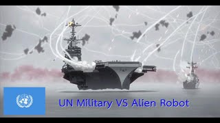 Epic Anime UN Military VS Alien Robot TH amp ENG Lyrics [upl. by Earl]