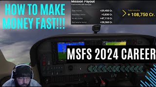 Getting My Commercial Pilot License  Microsoft Flight Simulator 2024 Career Mode  Part 3 [upl. by Kronfeld476]