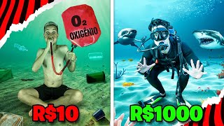 MERGULHO DE R10 vs MERGULHO DE R10000 [upl. by Owiat50]